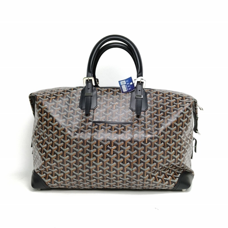 GOYARD Bowling45Y黑色PVC肩背包-2