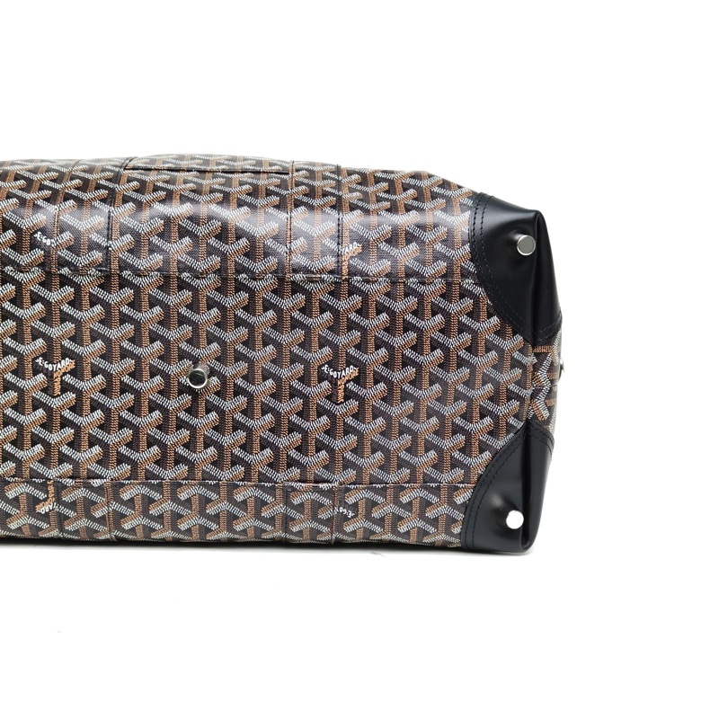 GOYARD Bowling45Y黑色PVC肩背包-3