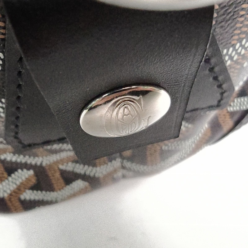 GOYARD Bowling45Y黑色PVC肩背包-4