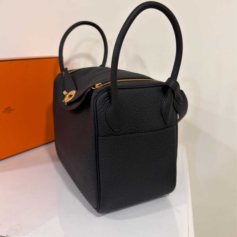 #閒置帶膜 #超甜💰 愛馬仕黑金Lindy26 Tc皮 #免配貨帶走-7