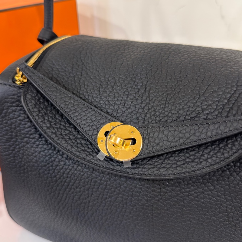 #閒置帶膜 #超甜💰 愛馬仕黑金Lindy26 Tc皮 #免配貨帶走-10