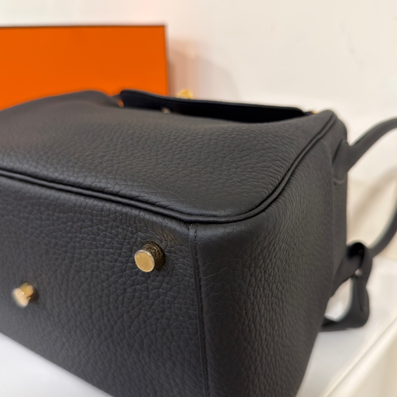 #閒置帶膜 #超甜💰 愛馬仕黑金Lindy26 Tc皮 #免配貨帶走-14