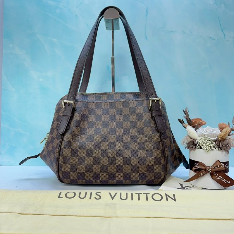 LV Belem棋盤格肩背包-1