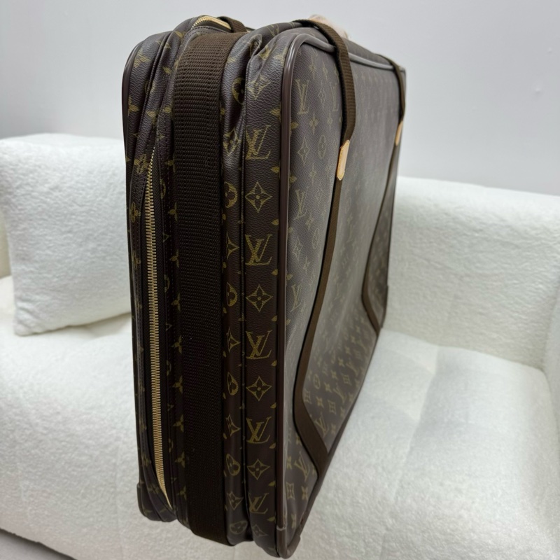 Louis Vuitton 路易威登 經典Satellite 軟式行李箱 70中古-4