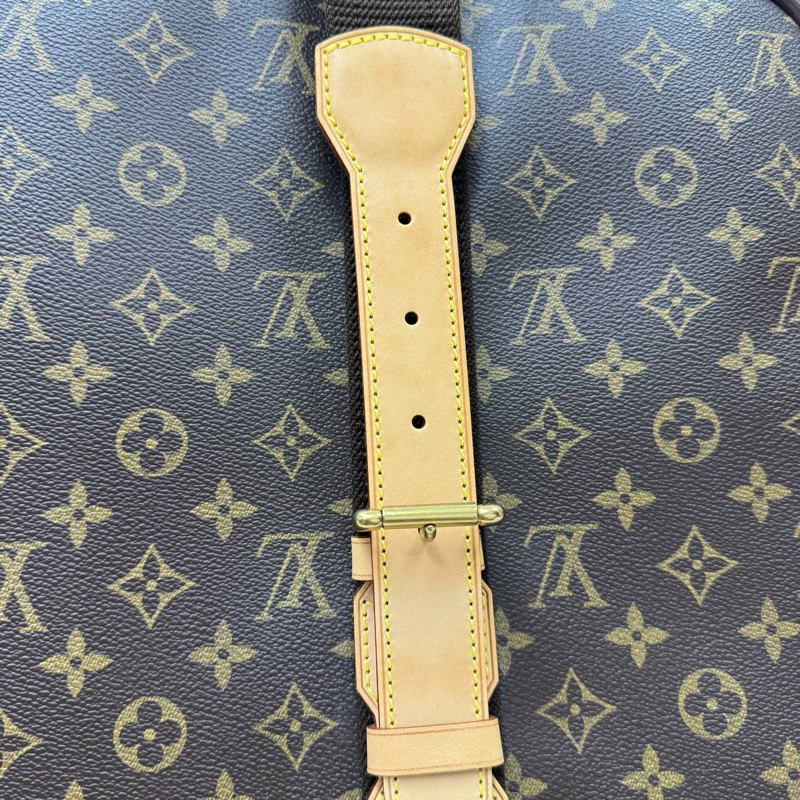 Louis Vuitton 路易威登 經典Satellite 軟式行李箱 70中古-9