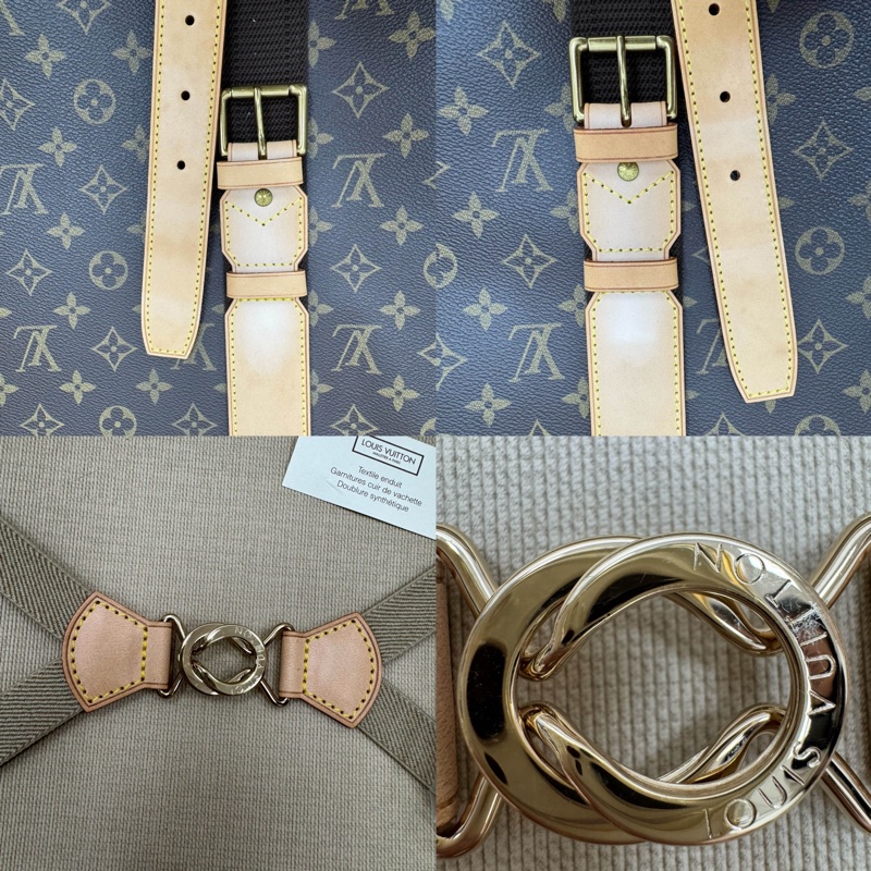 Louis Vuitton 路易威登 經典Satellite 軟式行李箱 70中古-25