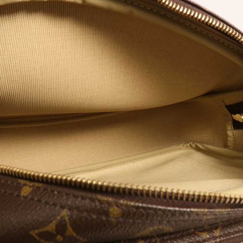 LOUIS VUITTON Monogram Reporter PM金扣肩背袋-4