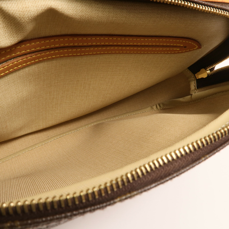 LOUIS VUITTON Monogram Reporter PM金扣肩背袋-5