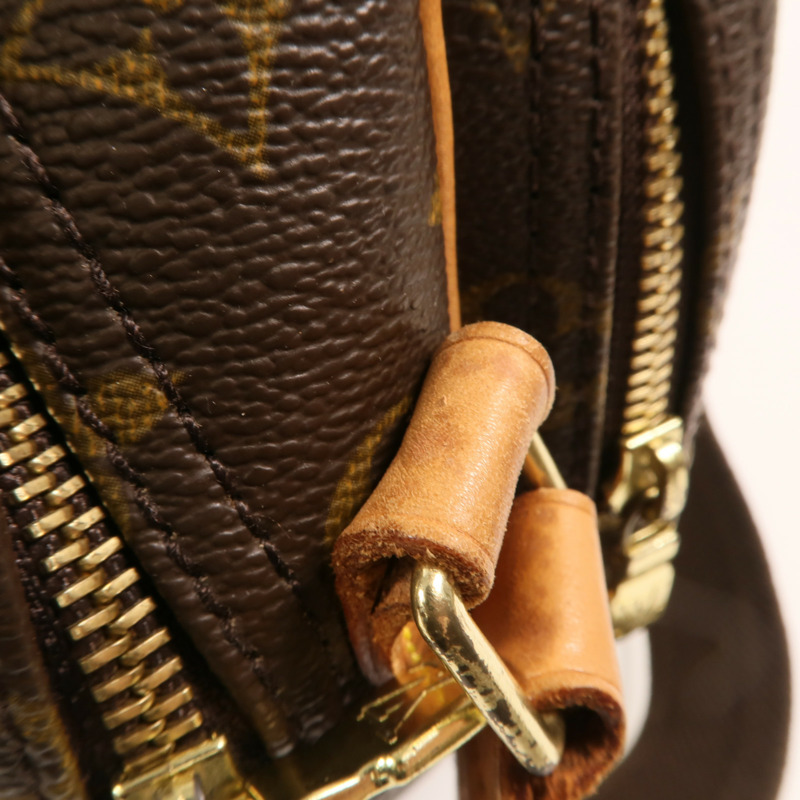 LOUIS VUITTON Monogram Reporter PM金扣肩背袋-14