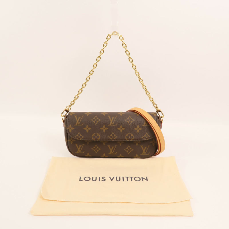 LOUIS VUITTON Monogram Ivy金扣手挽肩背兩用袋-7