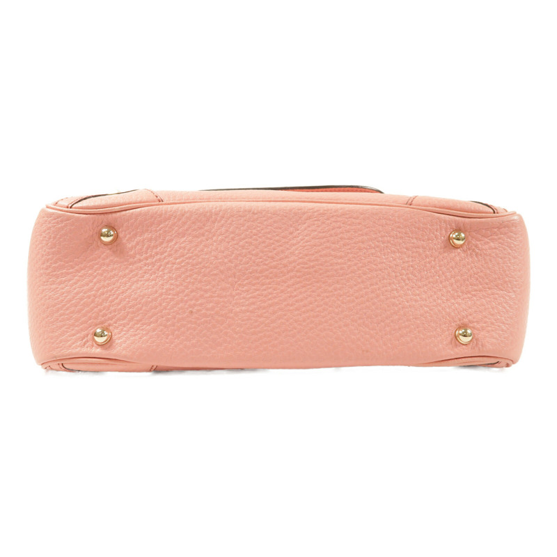 GUCCI 牛皮皮革Bamboo Handle Bag金扣手挽袋-3