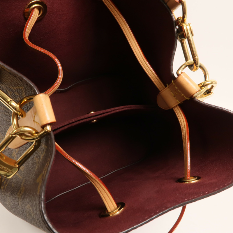 LOUIS VUITTON Monogram Neonoe BB金扣手挽肩背兩用袋-4