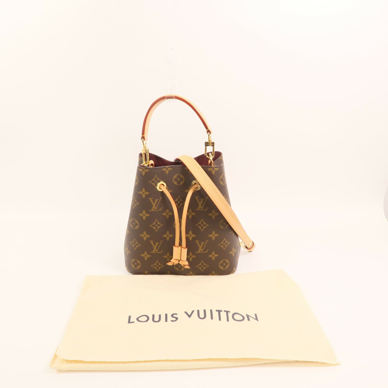 LOUIS VUITTON Monogram Neonoe BB金扣手挽肩背兩用袋-7