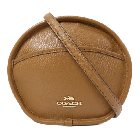 COACH 牛皮皮革Shoulder bag金扣肩背袋