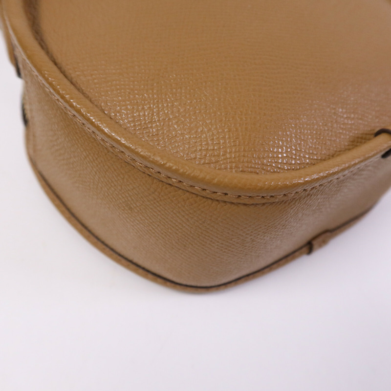 COACH 牛皮皮革Shoulder bag金扣肩背袋-11