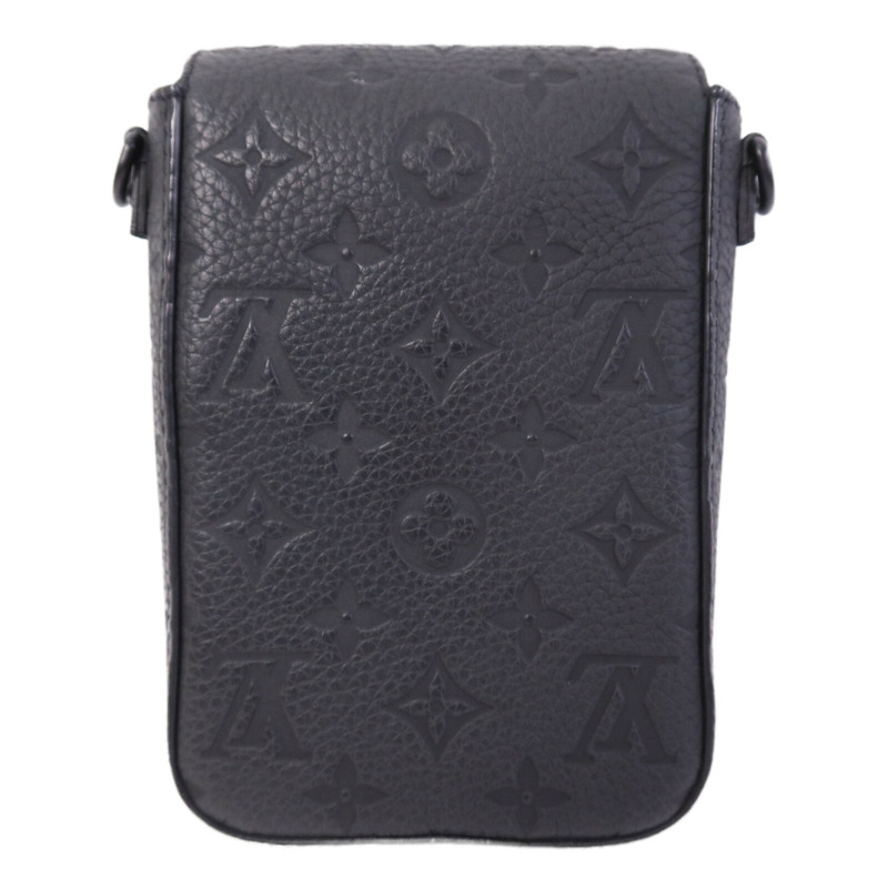 LOUIS VUITTON Monogram Taurillon S-Lock肩背袋-1