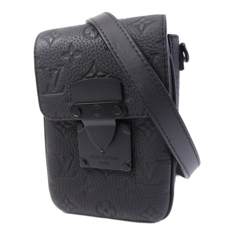 LOUIS VUITTON Monogram Taurillon S-Lock肩背袋-2