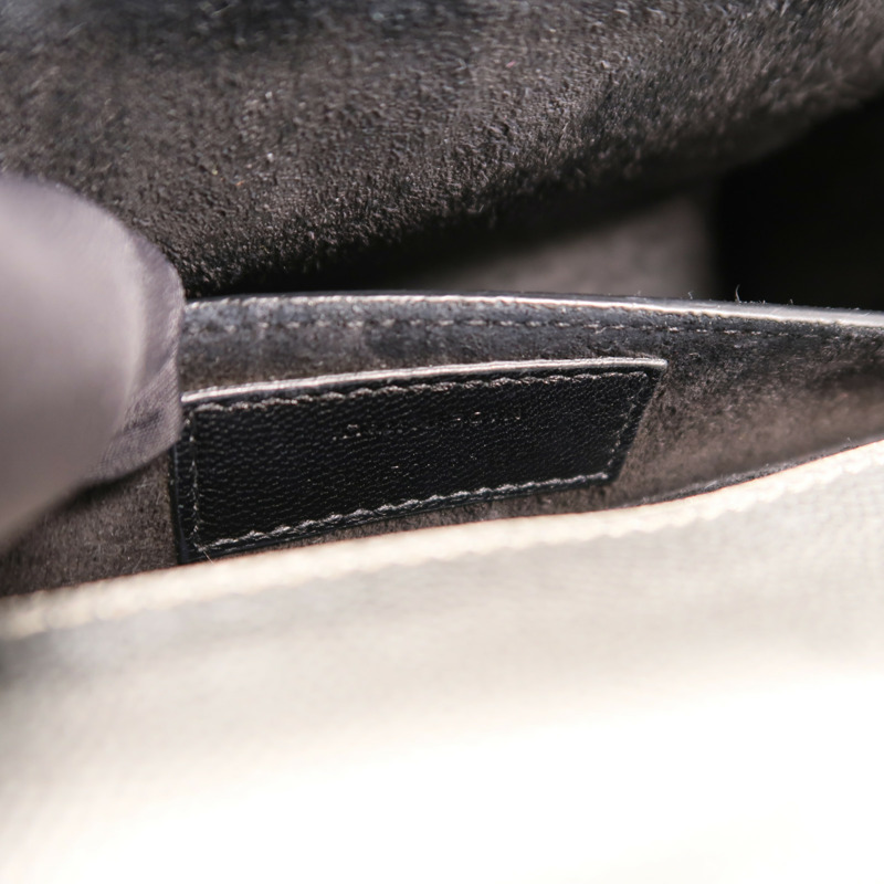 YVES SAINT LAURENT 牛皮皮革Kate medium鏈帶肩背袋-6