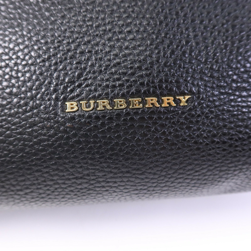BURBERRY 牛皮皮革Shoulder Bag金扣肩背袋-12