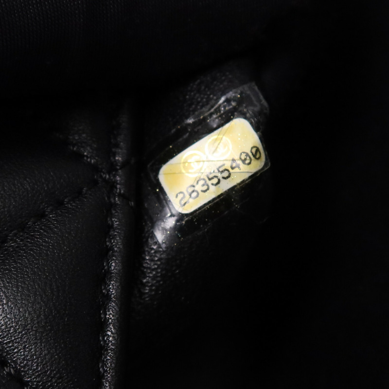 CHANEL 羊皮皮革Chain Shoulder Bag金扣鏈帶肩背袋-7