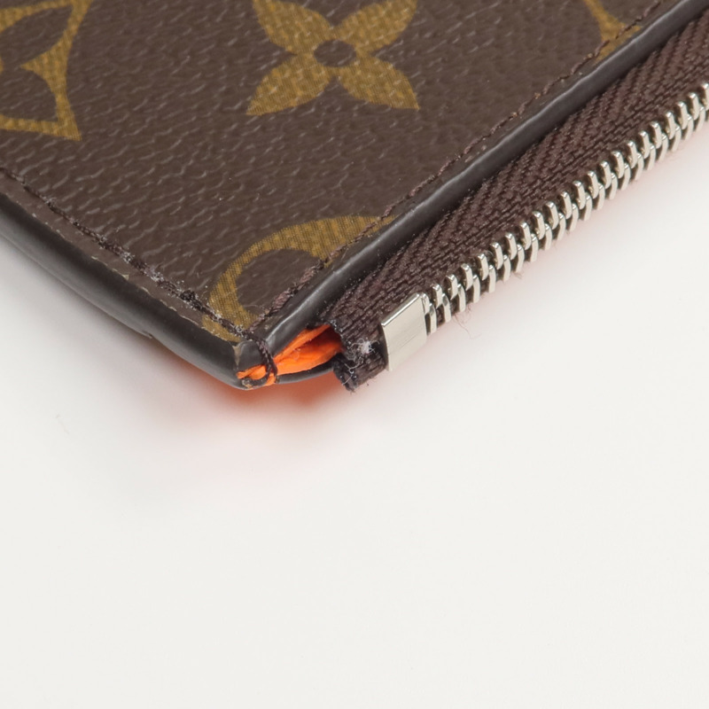 LOUIS VUITTON Monogram Card Holder銀扣卡片套-8