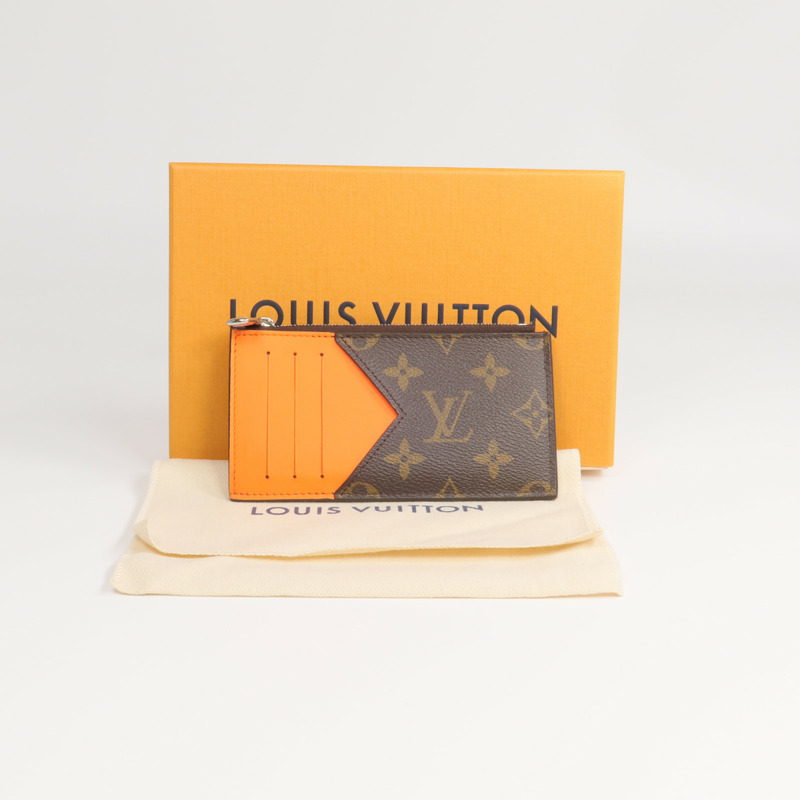 LOUIS VUITTON Monogram Card Holder銀扣卡片套-14