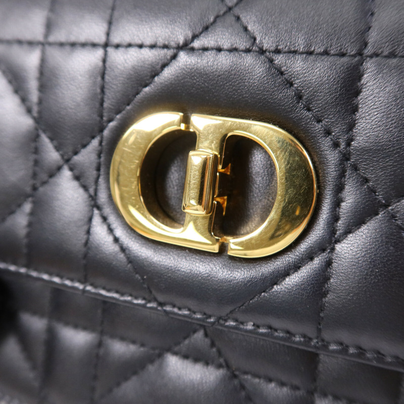 Dior 羊皮皮革Miss Caro Mini金扣鏈帶肩背袋-6