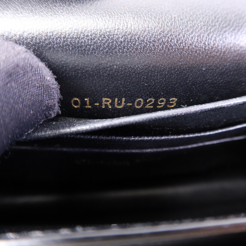 Dior 羊皮皮革Miss Caro Mini金扣鏈帶肩背袋-7