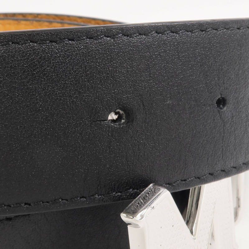 MCM 牛皮皮革Belt銀扣皮帶-7