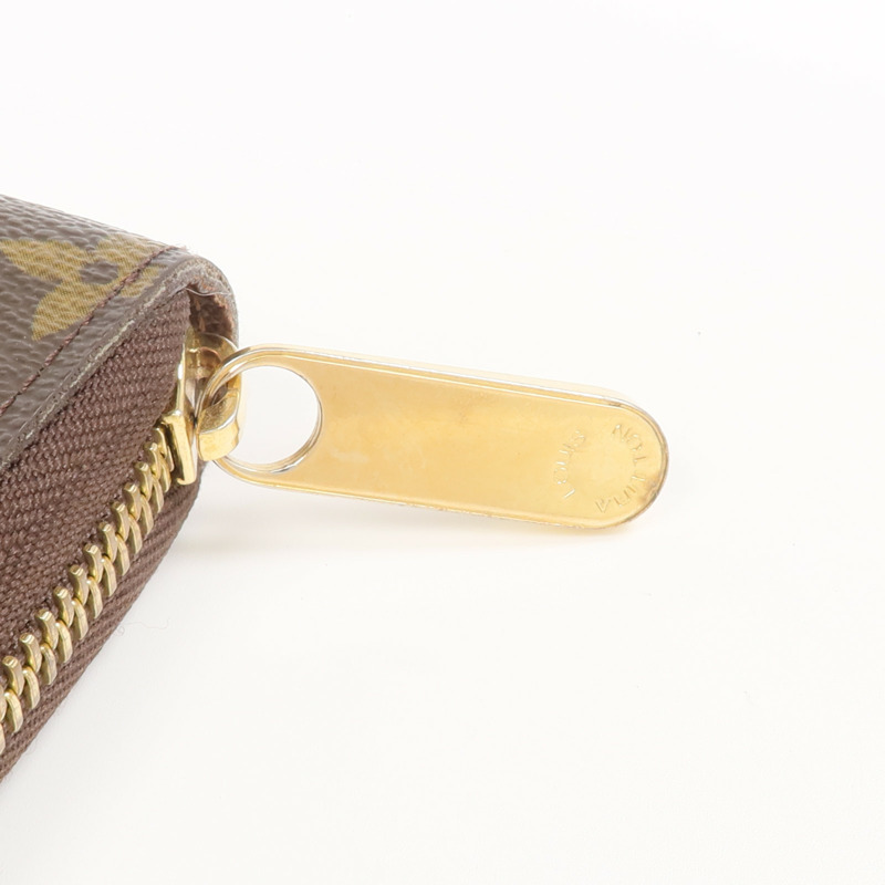 LOUIS VUITTON Monogram Zipper Long Wallet金扣長錢包-10