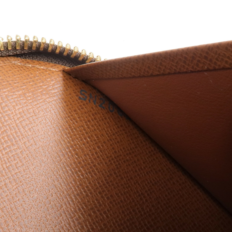 LOUIS VUITTON Monogram Zipper Long Wallet金扣長錢包-13