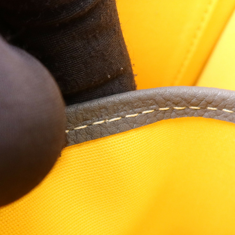 GOYARD 塗層帆布Belvedere MM銀扣肩背袋-6