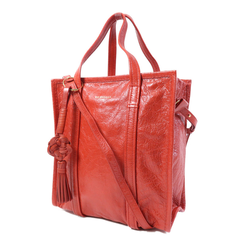 BALENCIAGA 牛皮皮革Bazar金扣手挽肩背兩用袋-2