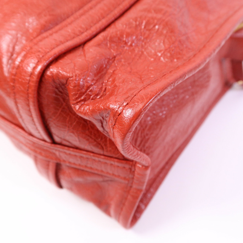 BALENCIAGA 牛皮皮革Bazar金扣手挽肩背兩用袋-10