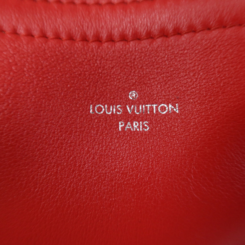 LOUIS VUITTON 牛皮皮革Garance銀扣手挽肩背兩用袋-5