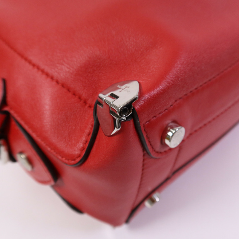 LOUIS VUITTON 牛皮皮革Garance銀扣手挽肩背兩用袋-13