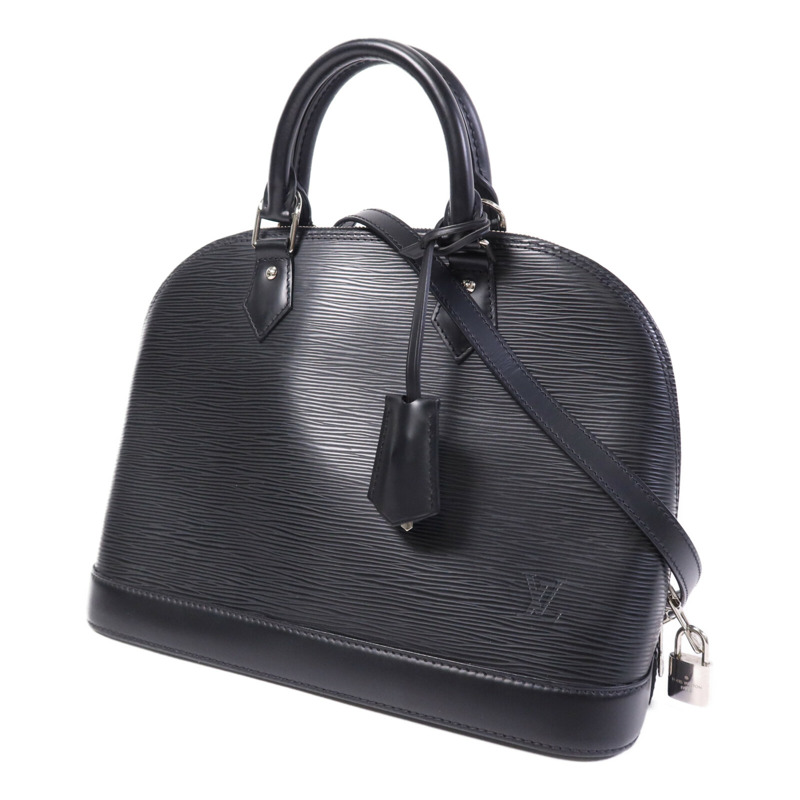 LOUIS VUITTON Epi Alma PM銀扣手挽肩背兩用袋-2