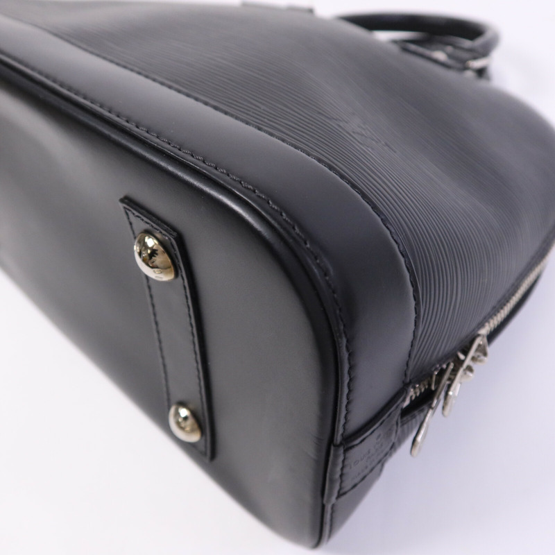 LOUIS VUITTON Epi Alma PM銀扣手挽肩背兩用袋-8