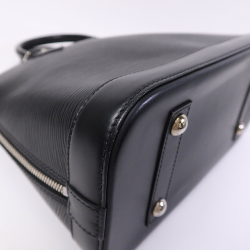 LOUIS VUITTON Epi Alma PM銀扣手挽肩背兩用袋-9