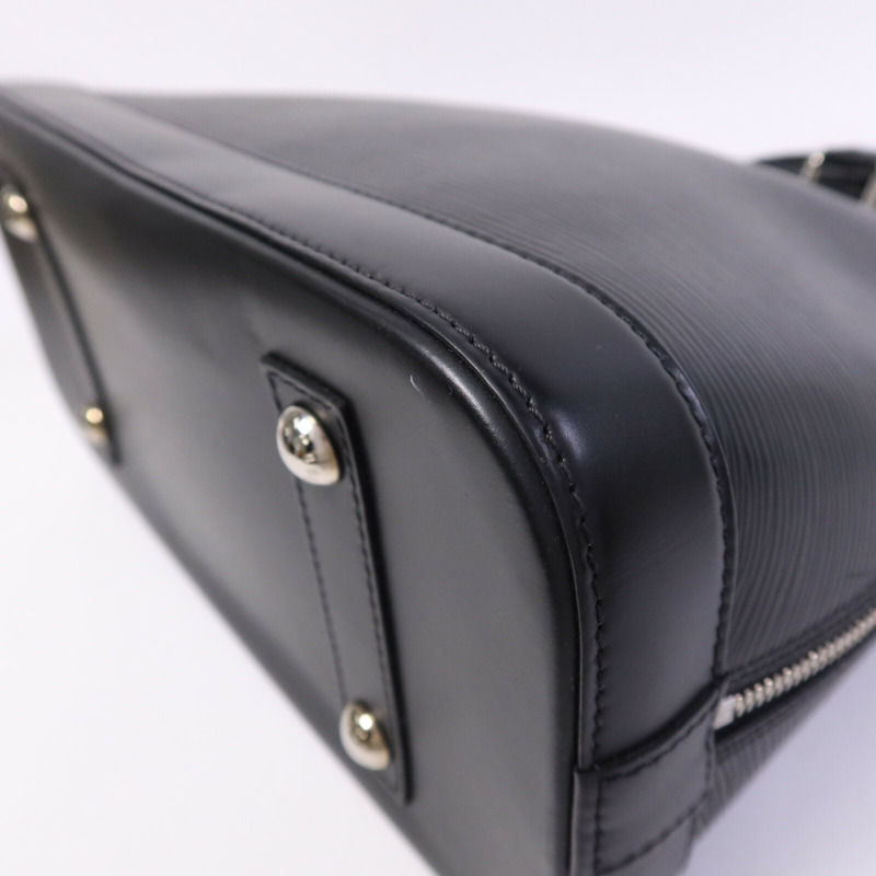 LOUIS VUITTON Epi Alma PM銀扣手挽肩背兩用袋-10