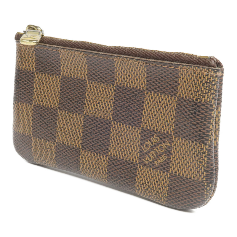 LOUIS VUITTON Damier Key Pouch金扣零錢包-2