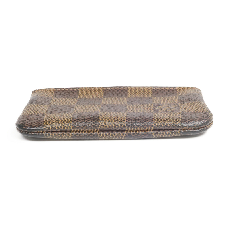 LOUIS VUITTON Damier Key Pouch金扣零錢包-6