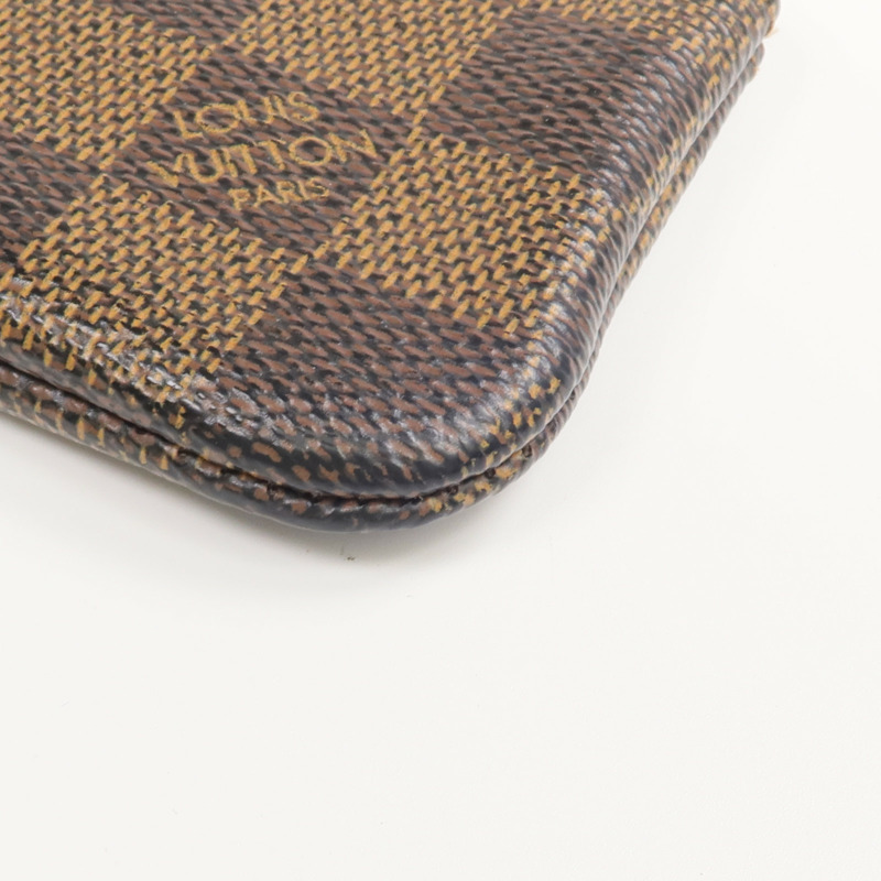 LOUIS VUITTON Damier Key Pouch金扣零錢包-7