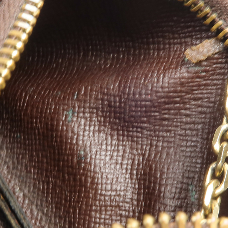 LOUIS VUITTON Damier Key Pouch金扣零錢包-16