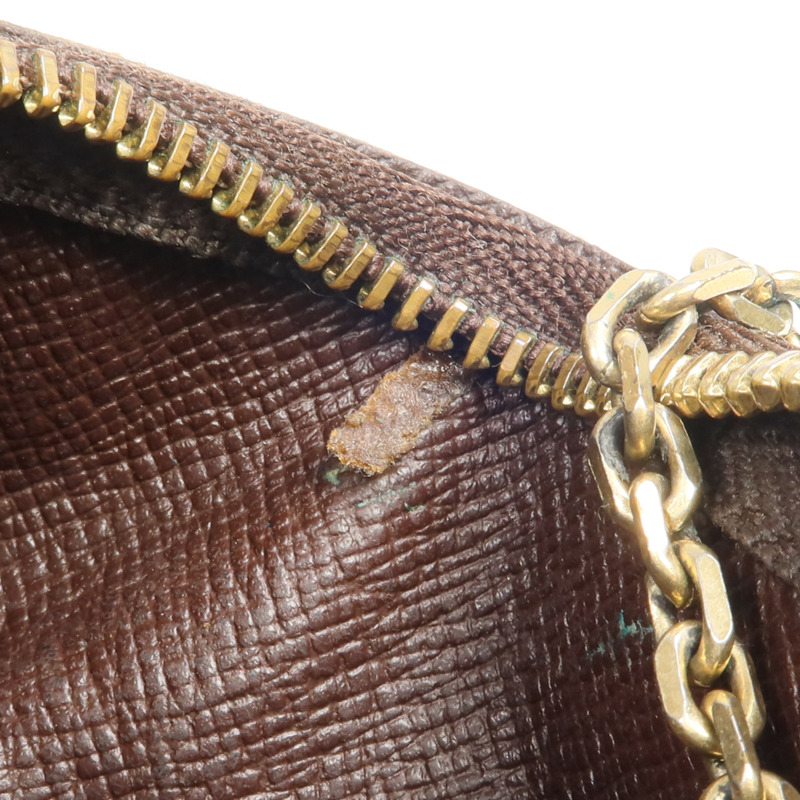 LOUIS VUITTON Damier Key Pouch金扣零錢包-17