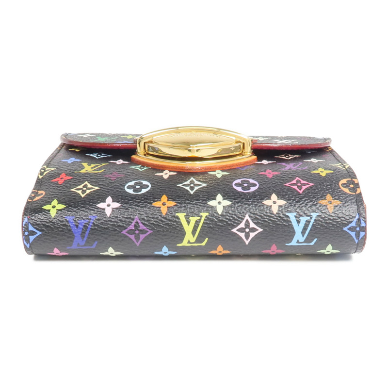 LOUIS VUITTON Monogram Multicolore Portefeui Joy Wallet金扣錢包-5