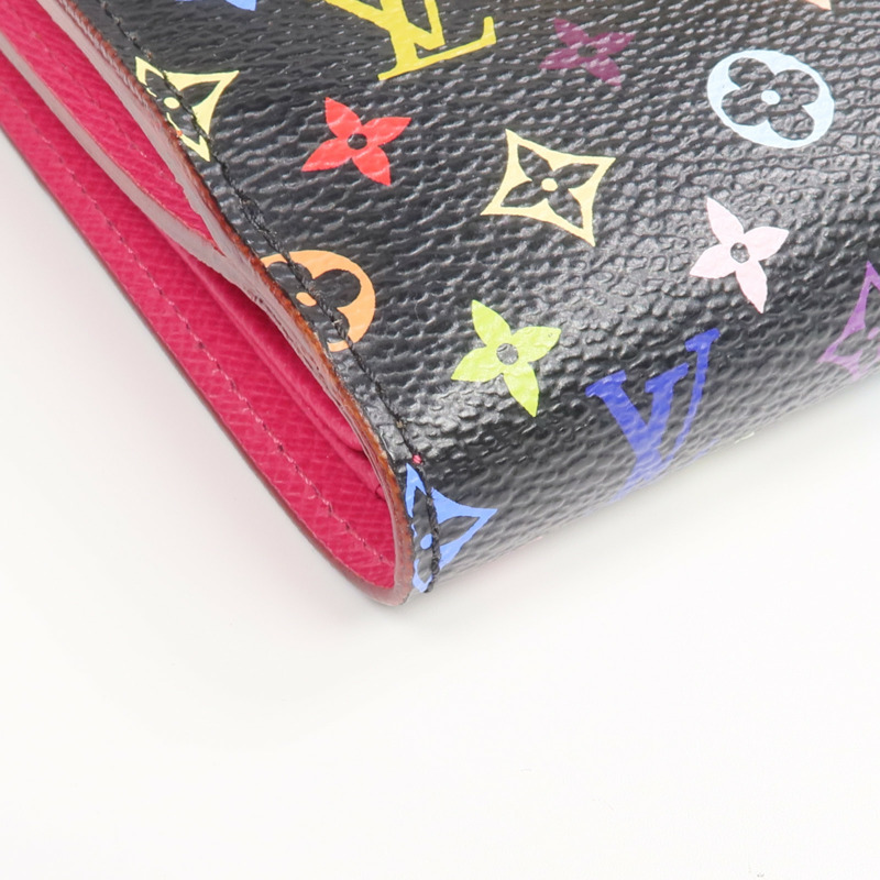 LOUIS VUITTON Monogram Multicolore Portefeui Joy Wallet金扣錢包-8