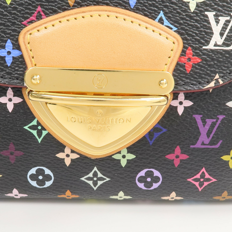 LOUIS VUITTON Monogram Multicolore Portefeui Joy Wallet金扣錢包-11