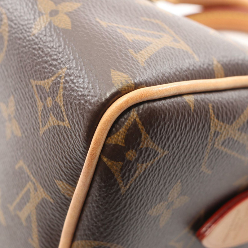 路易威登 Speedy Bandoulière 20 手提包，塗層帆布和皮革，Monogram 圖案，女士，棕色，M46222-6