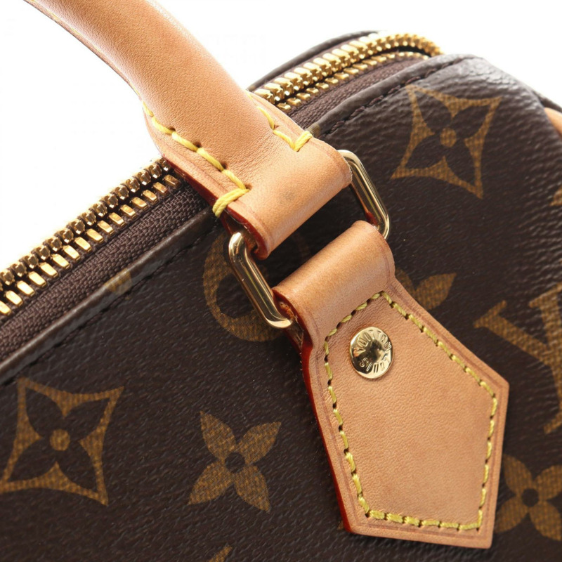 路易威登 Speedy Bandoulière 20 手提包，塗層帆布和皮革，Monogram 圖案，女士，棕色，M46222-7